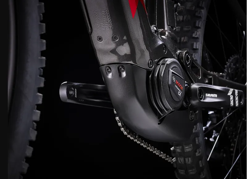 Trek Rail 9 GX AXS Full Suspension Electric Mountain Bike 2024 in Black Medium-8